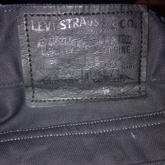 Original Levi's 506 standard Jeans solid 🖤 black Jeans - Picture 11 of 16